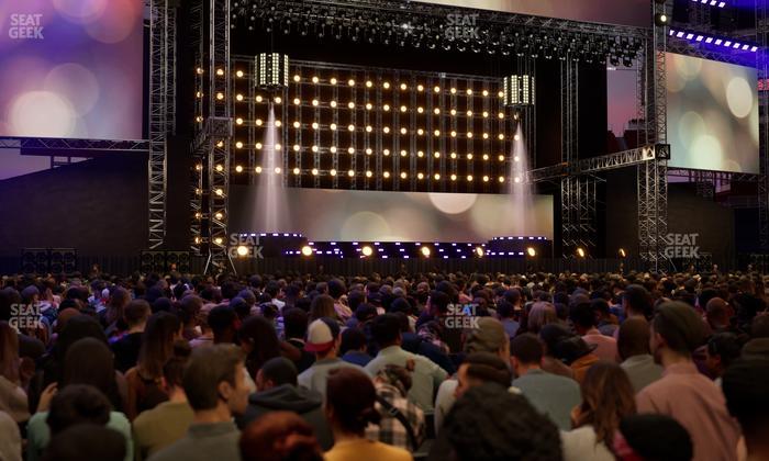 Nissan Stadium - Section Floor D Seat View