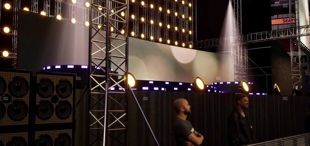 Nissan Stadium - Section Floor D Seat View