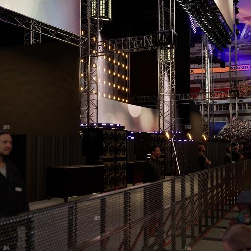 Nissan Stadium - Section Floor E Seat View