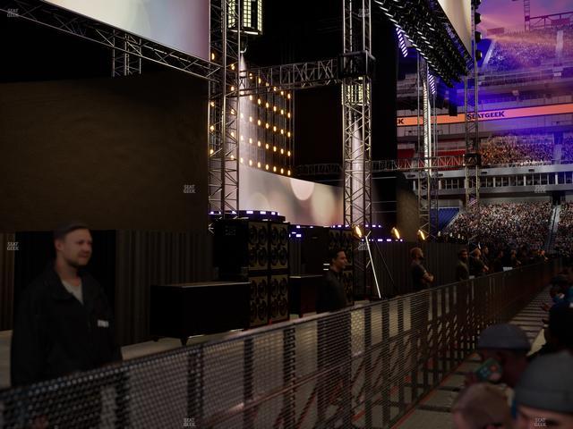 Nissan Stadium - Section Floor E Seat View