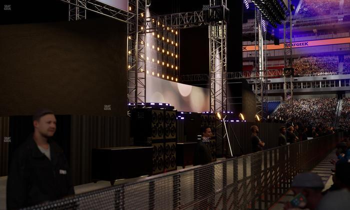 Nissan Stadium - Section Floor E Seat View