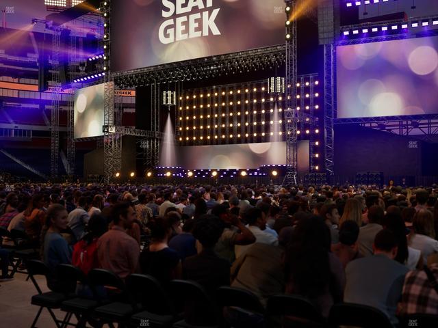 Nissan Stadium - Section Floor F Seat View