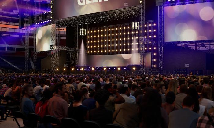 Nissan Stadium - Section Floor F Seat View