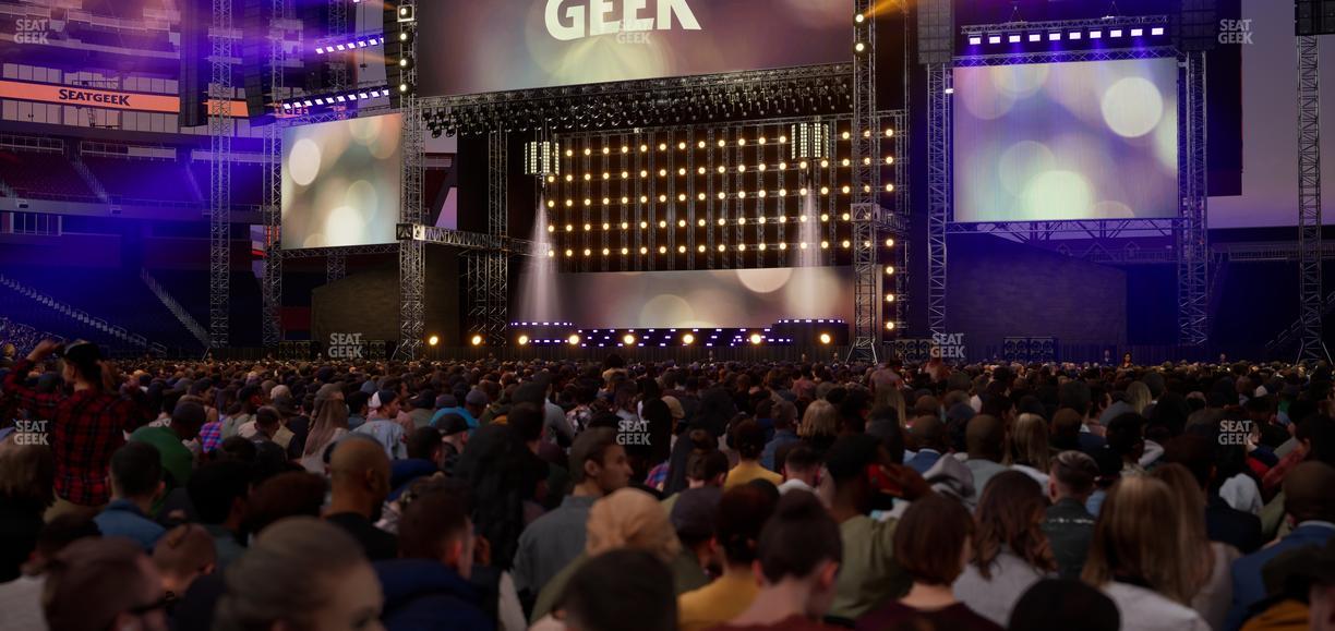 Nissan Stadium - Section Floor F Seat View