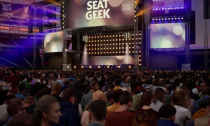 Nissan Stadium - Section Floor F Seat View