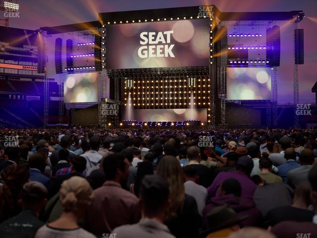 Nissan Stadium - Section Floor G Seat View