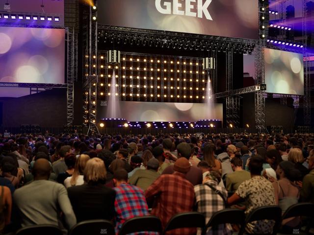 Nissan Stadium - Section Floor J Seat View