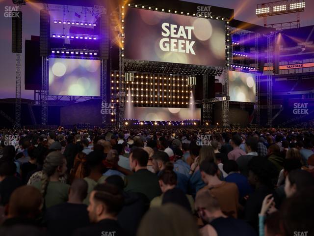 Nissan Stadium - Section Floor K Seat View