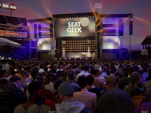 Nissan Stadium - Section Floor M Seat View