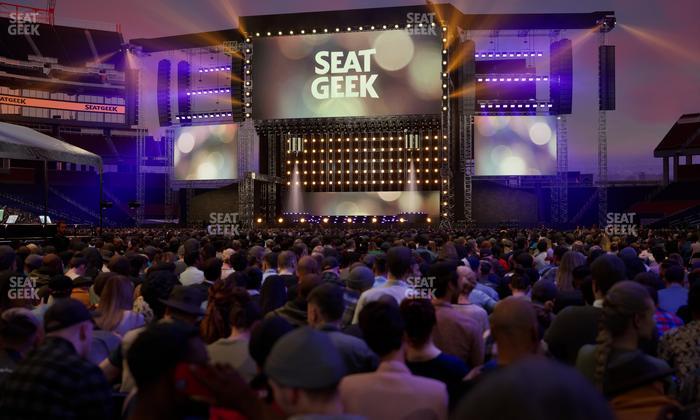 Nissan Stadium - Section Floor M Seat View