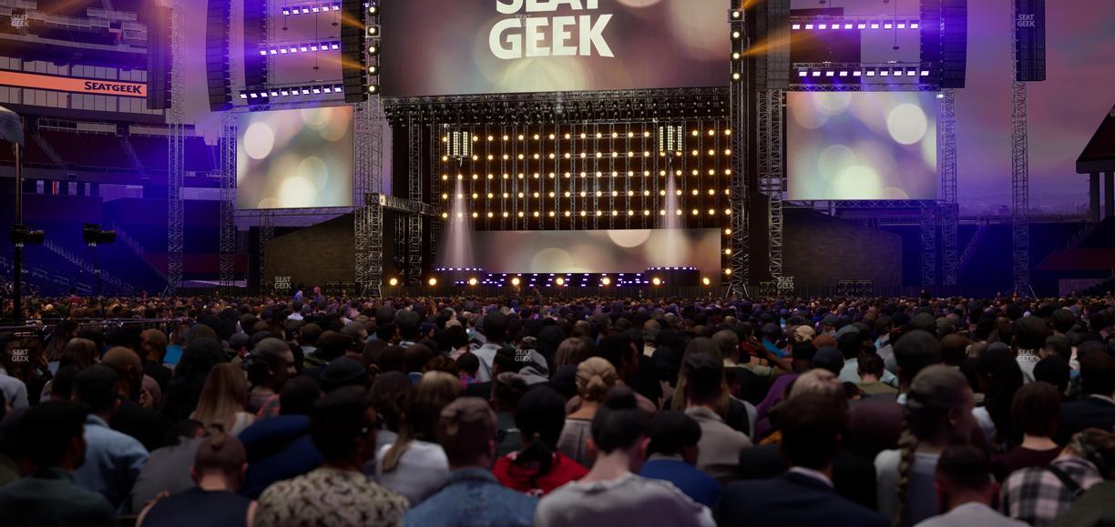 Nissan Stadium - Section Floor M Seat View