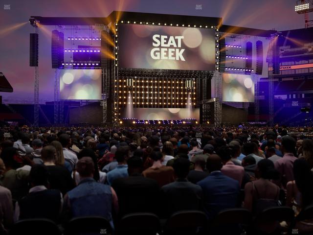 Nissan Stadium - Section Floor P Seat View