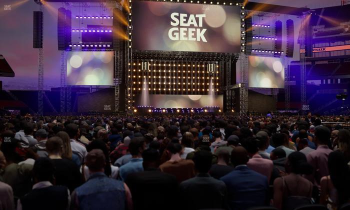 Nissan Stadium - Section Floor P Seat View