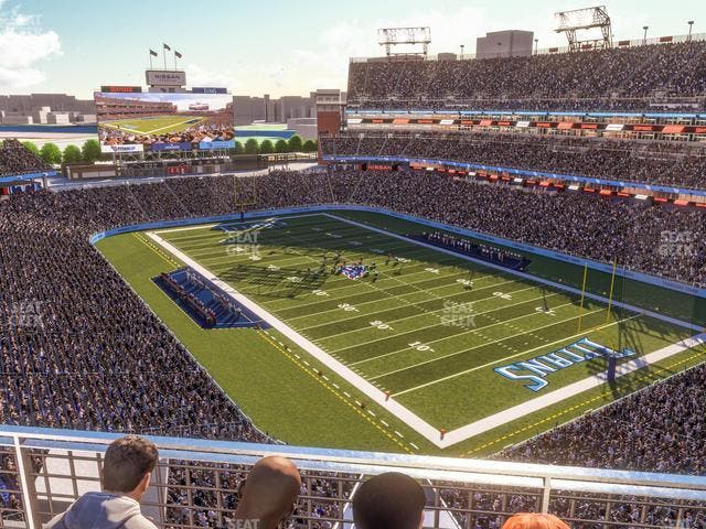 Nissan Stadium - Section Loge 303 Seat View