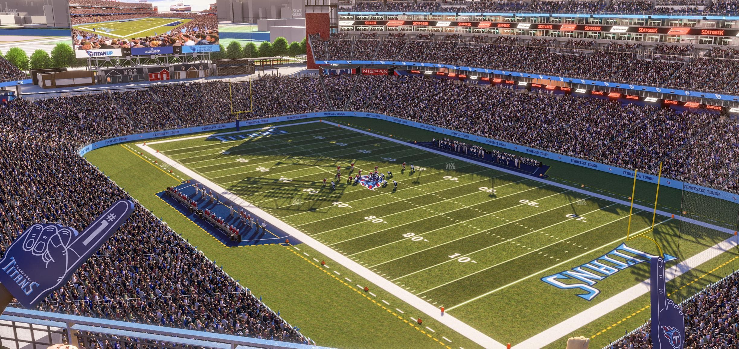 Nissan Stadium - Section Loge 304 Seat View