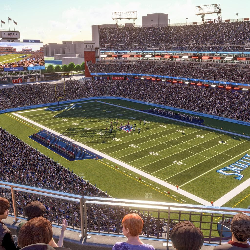 Nissan Stadium - Section Loge 305 Seat View
