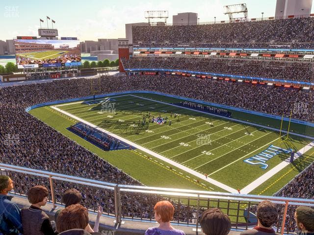 Nissan Stadium - Section Loge 305 Seat View