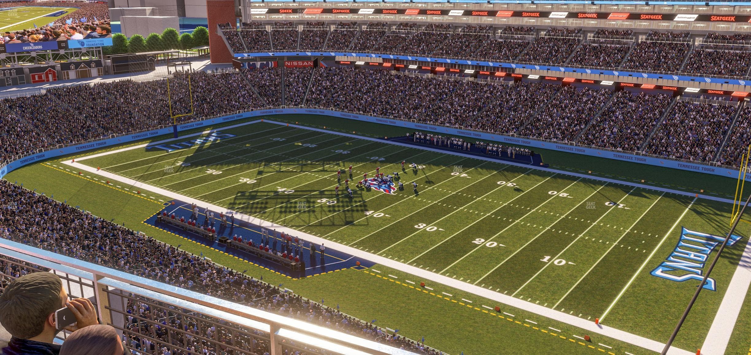 Nissan Stadium - Section Loge 307 Seat View