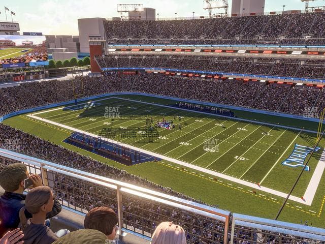 Nissan Stadium - Section Loge 307 Seat View