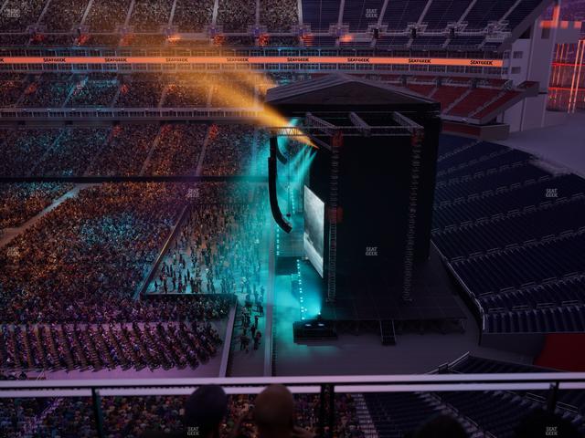 Nissan Stadium - Section Loge 309 Seat View