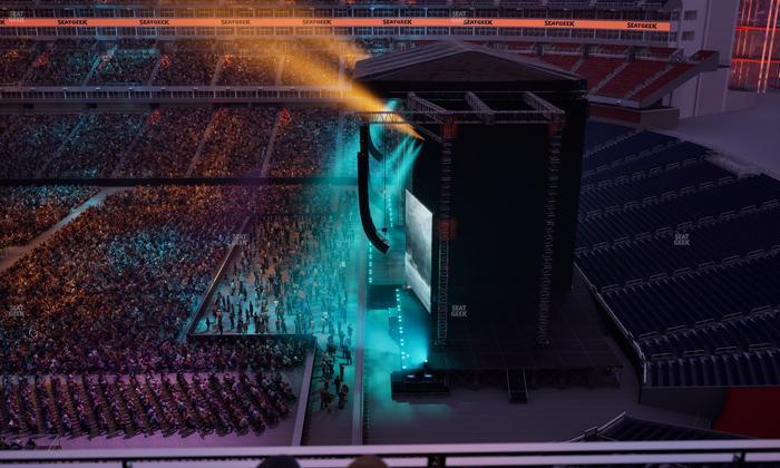 Nissan Stadium - Section Loge 309 Seat View