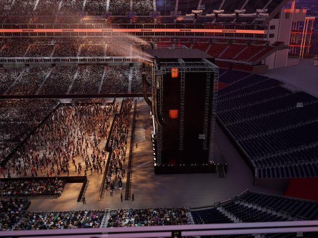 Nissan Stadium - Section Loge 309 Seat View
