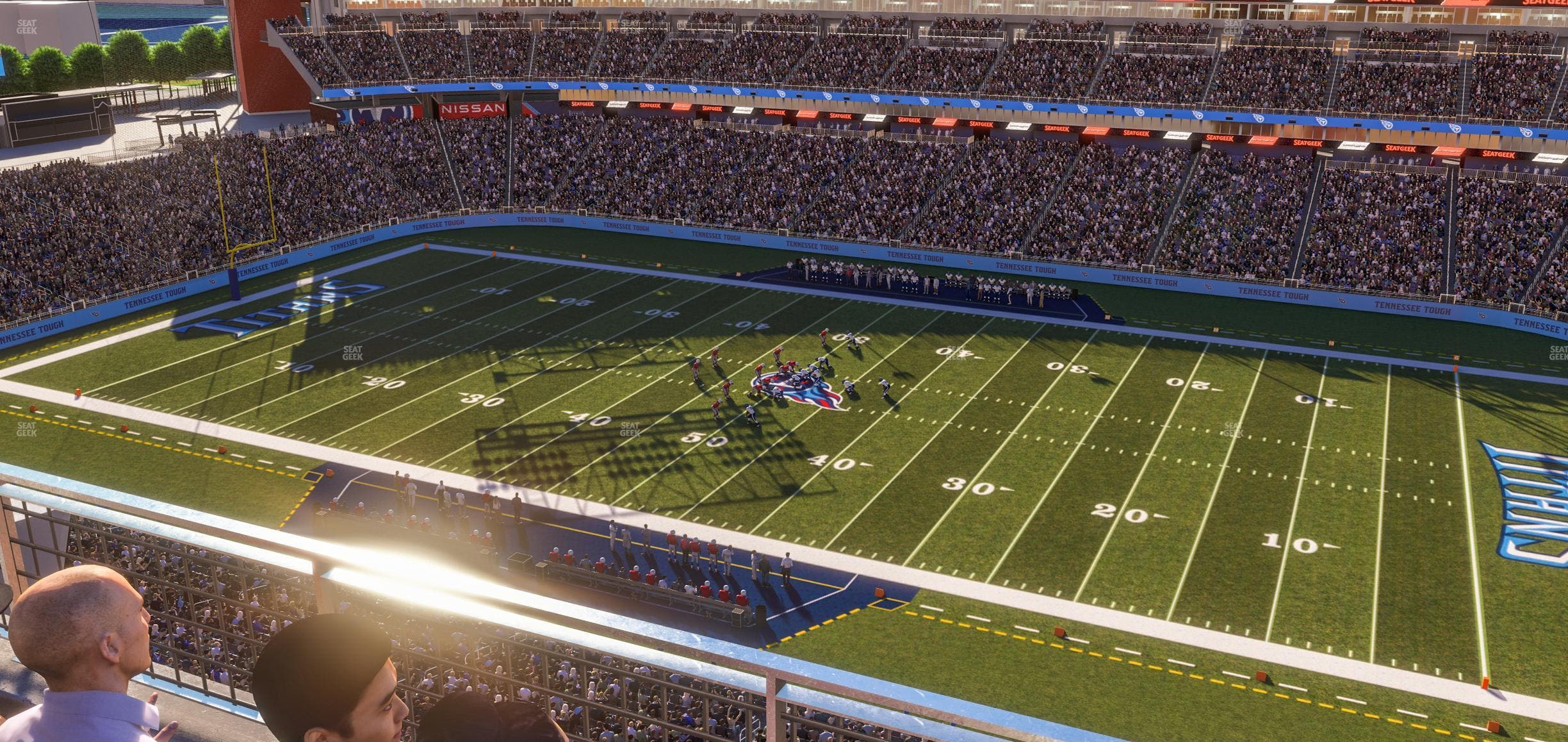 Nissan Stadium - Section Loge 309 Seat View