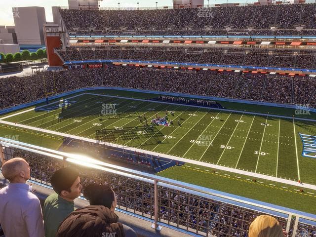 Nissan Stadium - Section Loge 309 Seat View