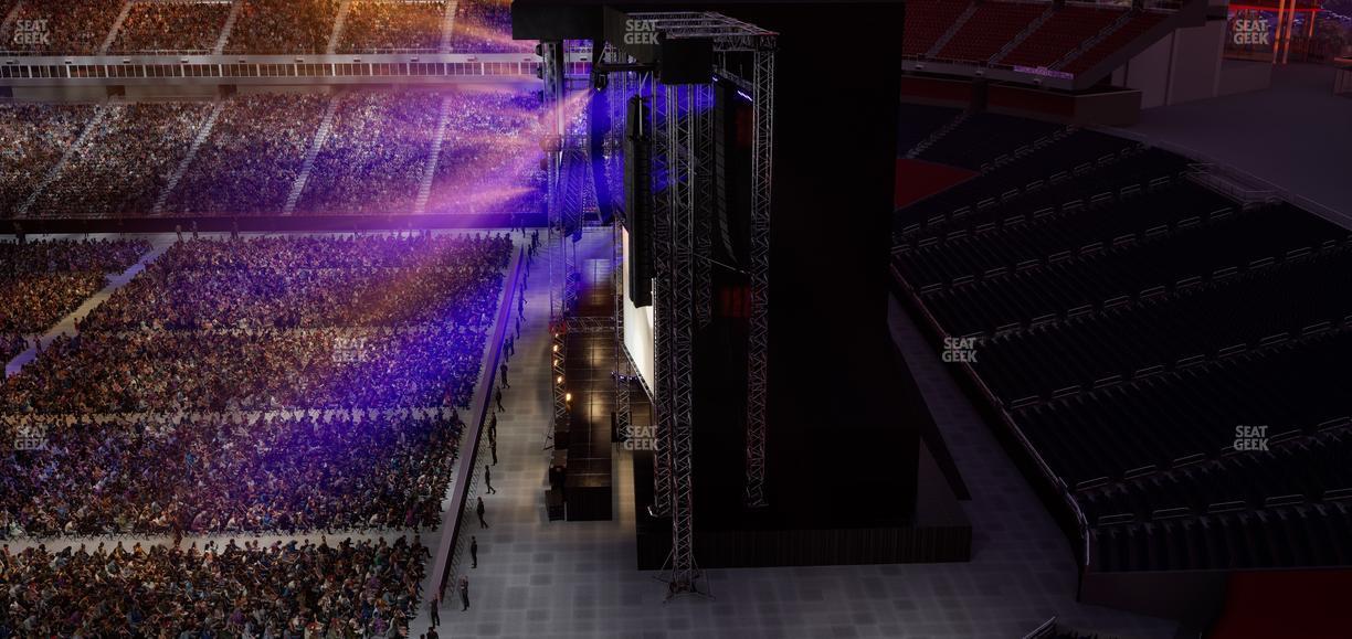 Nissan Stadium - Section Loge 309 Seat View