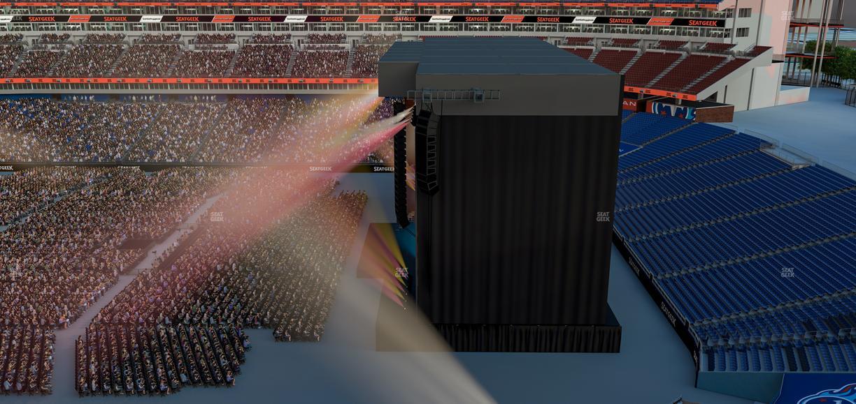 Nissan Stadium - Section Loge 309 Seat View