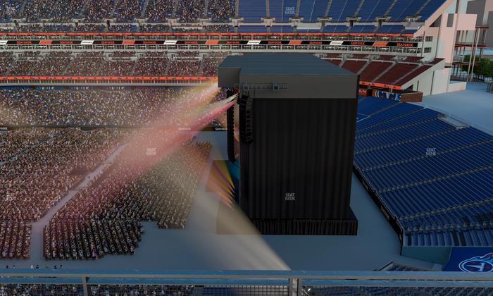 Nissan Stadium - Section Loge 309 Seat View