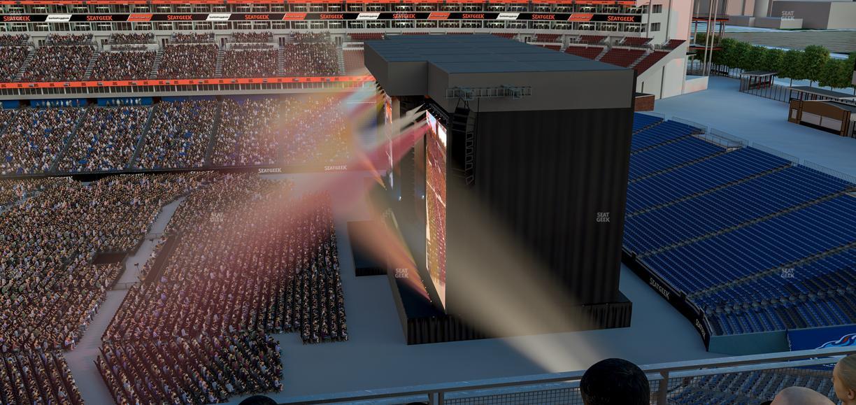 Nissan Stadium - Section Loge 310 Seat View