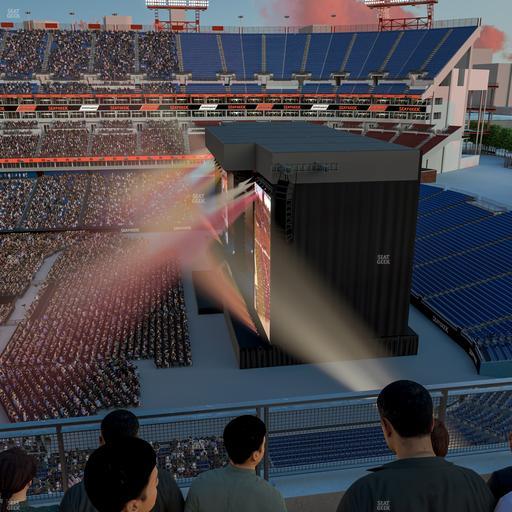 Nissan Stadium - Section Loge 310 Seat View