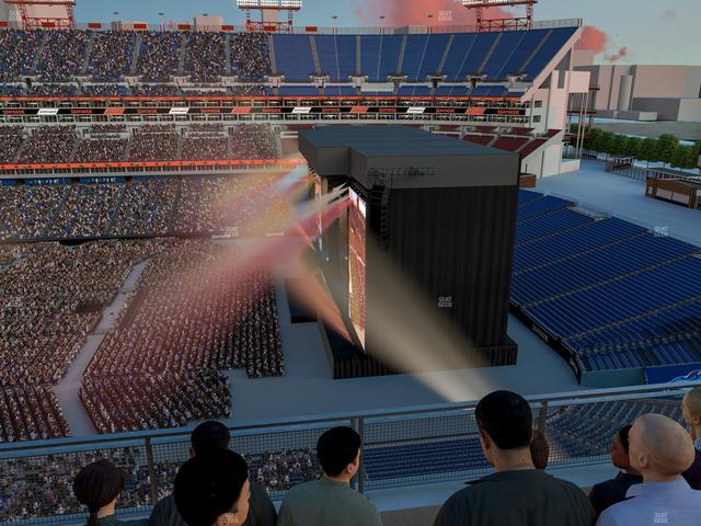 Nissan Stadium - Section Loge 310 Seat View