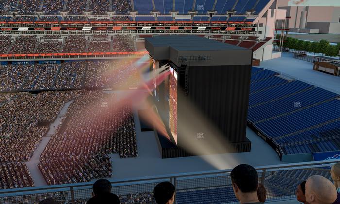 Nissan Stadium - Section Loge 310 Seat View