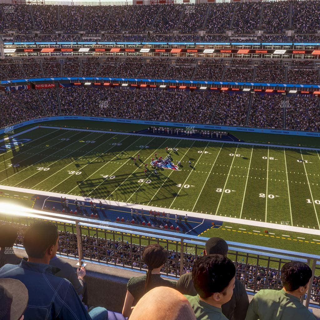Nissan Stadium - Section Loge 310 Seat View