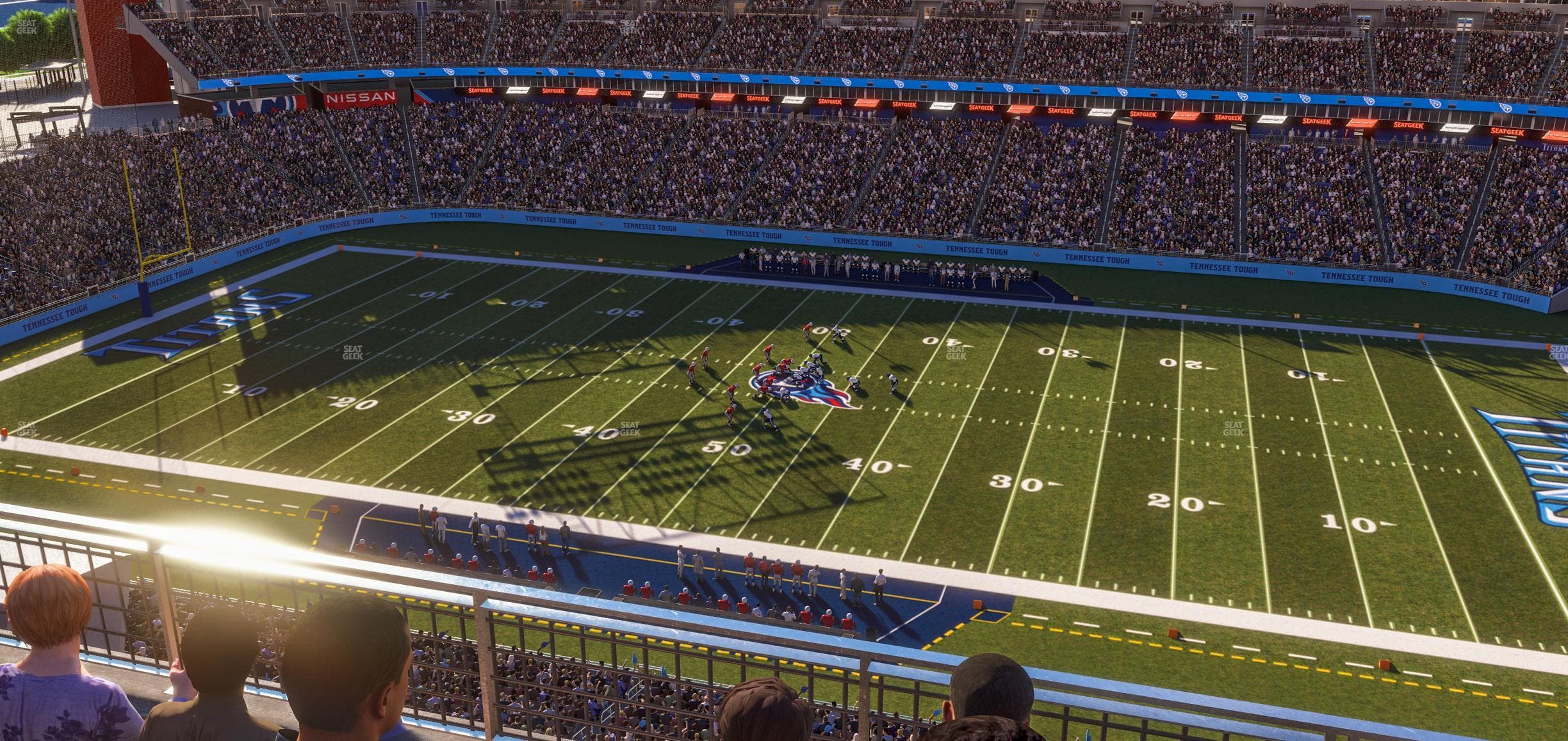Nissan Stadium - Section Loge 310 Seat View
