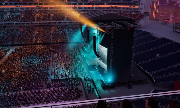 Nissan Stadium - Section Loge 310 Seat View