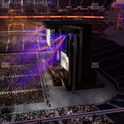 Nissan Stadium - Section Loge 310 Seat View