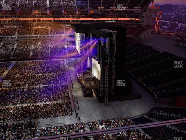 Nissan Stadium - Section Loge 310 Seat View