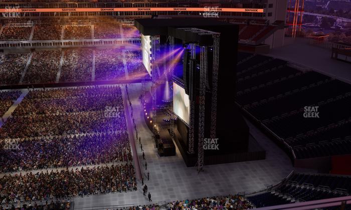 Nissan Stadium - Section Loge 310 Seat View