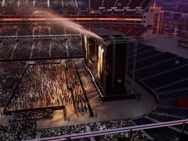 Nissan Stadium - Section Loge 310 Seat View