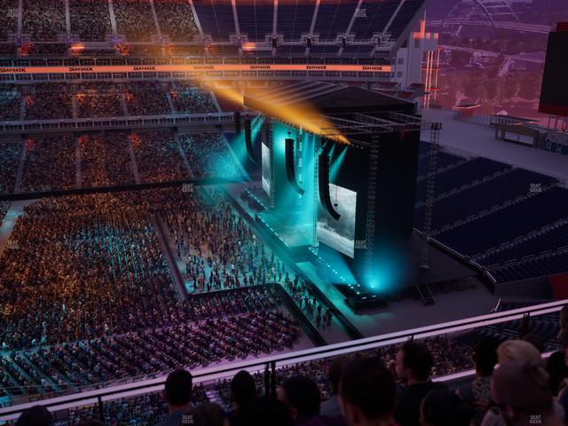 Nissan Stadium - Section Loge 311 Seat View