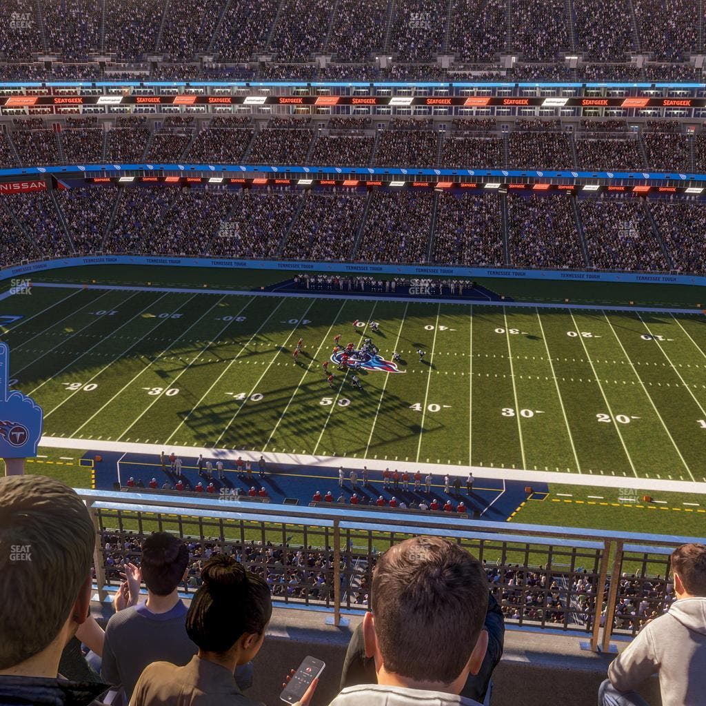 Nissan Stadium - Section Loge 311 Seat View