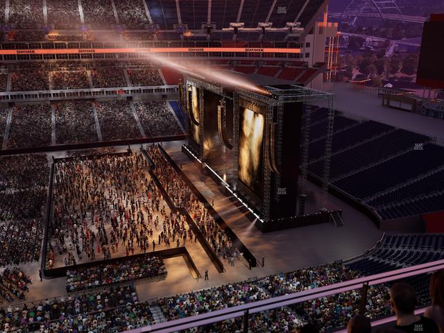 Nissan Stadium - Section Loge 311 Seat View