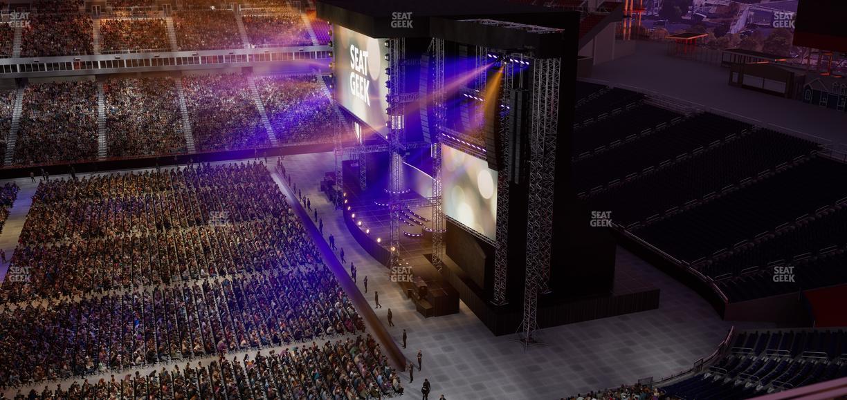 Nissan Stadium - Section Loge 311 Seat View