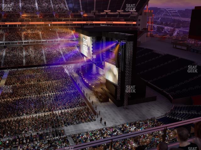 Nissan Stadium - Section Loge 311 Seat View