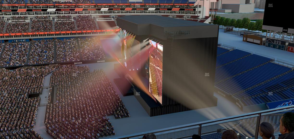 Nissan Stadium - Section Loge 311 Seat View
