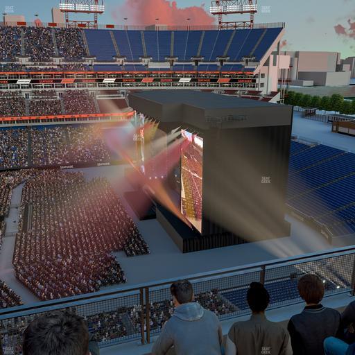 Nissan Stadium - Section Loge 311 Seat View
