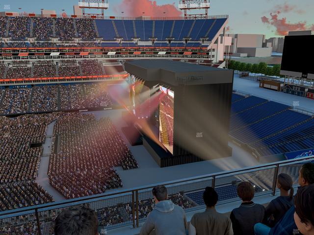 Nissan Stadium - Section Loge 311 Seat View